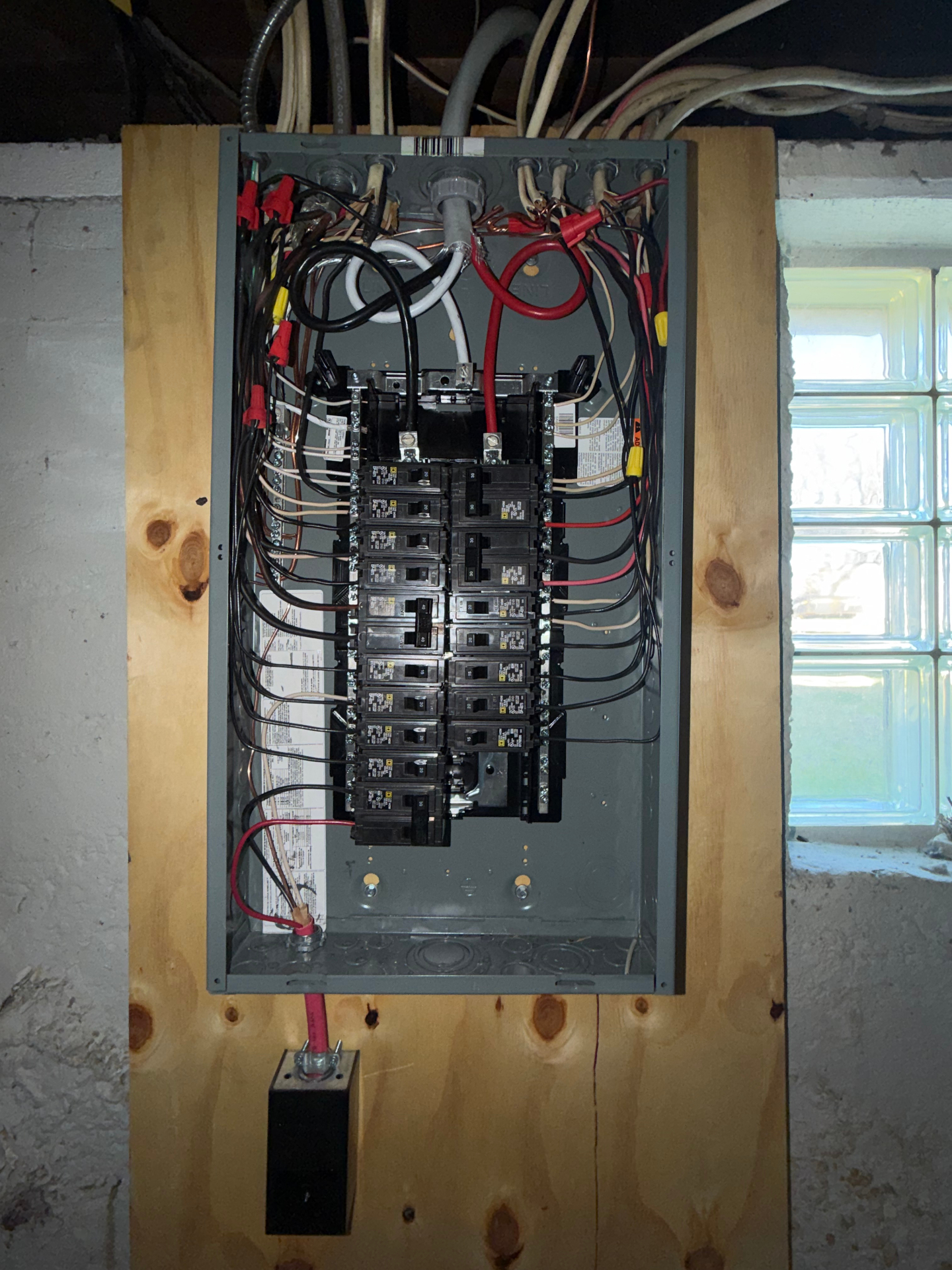 Main panel rewire